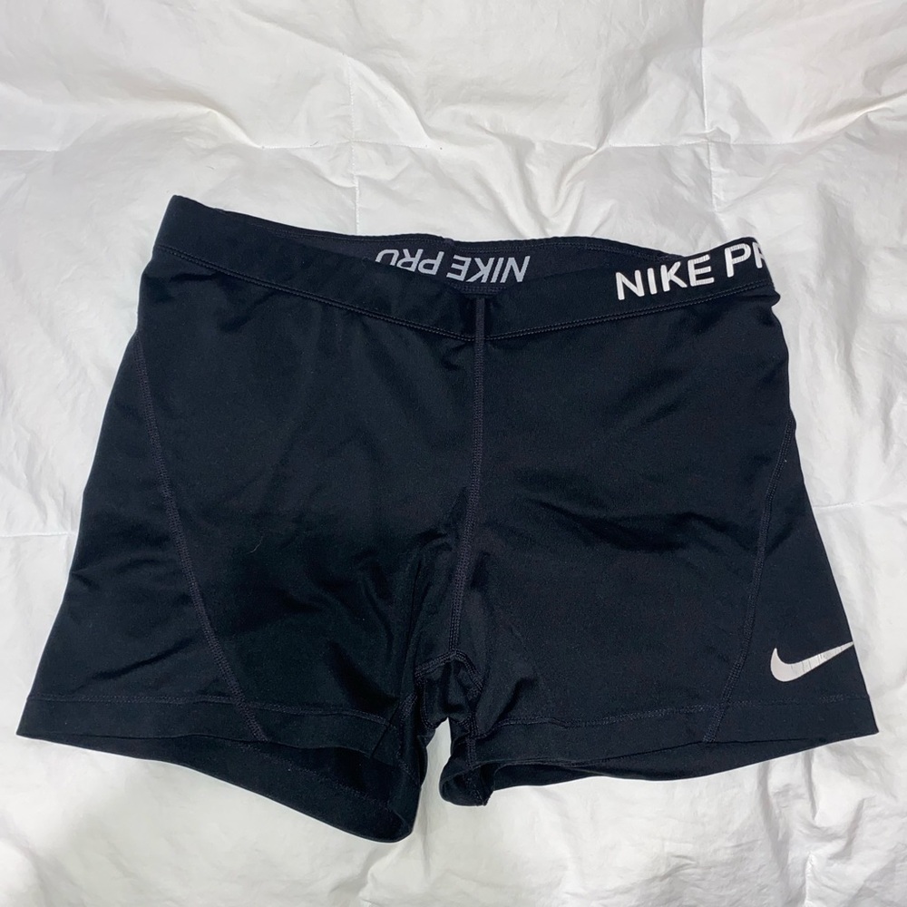 Nike Pro Black Athletic Shorts